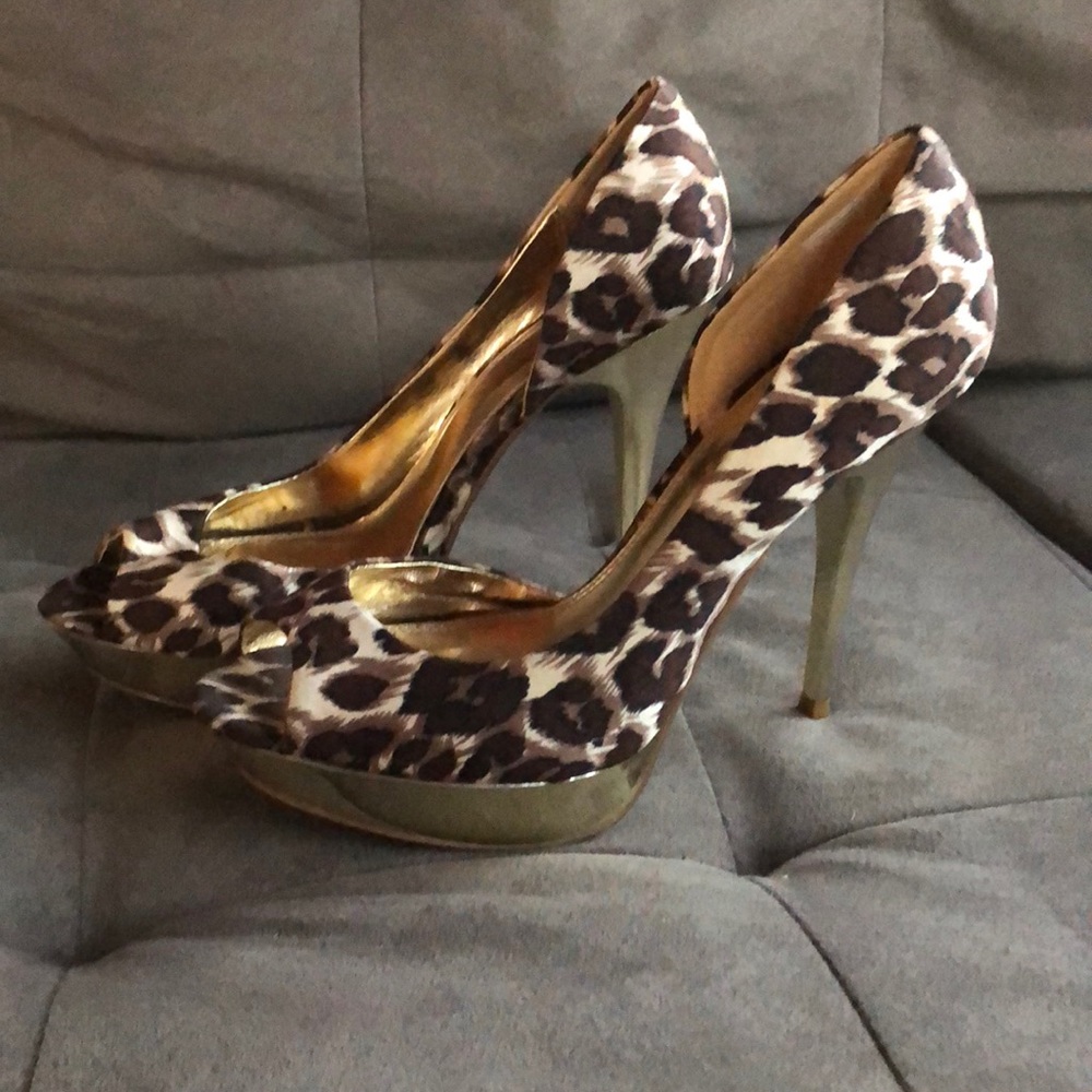 Leopard print Stiletto Hi Heels